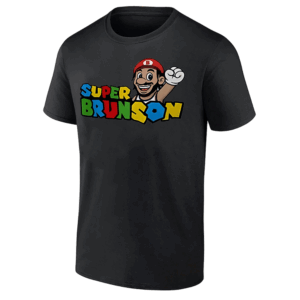 SUPER BRUNSON SHIRT Super Mario x Jalen Brunson, New York Knicks B