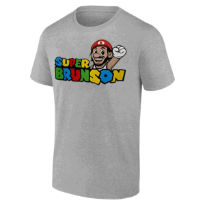 SUPER BRUNSON SHIRT Super Mario x Jalen Brunson, New York Knicks G
