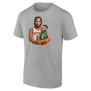 TATUM'S NEW DADDY SHIRT Jalen Brunson Carrying Baby Jayson Tatum, 2025 NBA Playoffs, New York Knicks Fans Gears G