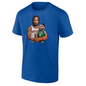 TATUM'S NEW DADDY SHIRT Jalen Brunson Carrying Baby Jayson Tatum, 2025 NBA Playoffs, New York Knicks Fans Gears R