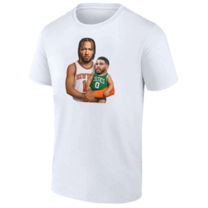 TATUM'S NEW DADDY SHIRT Jalen Brunson Carrying Baby Jayson Tatum, 2025 NBA Playoffs, New York Knicks Fans Gears W