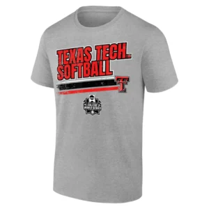 TEXAS TECH SOFTBALL SHIRT Women's College World Series Stripe, Texas Tech Red Raiders G