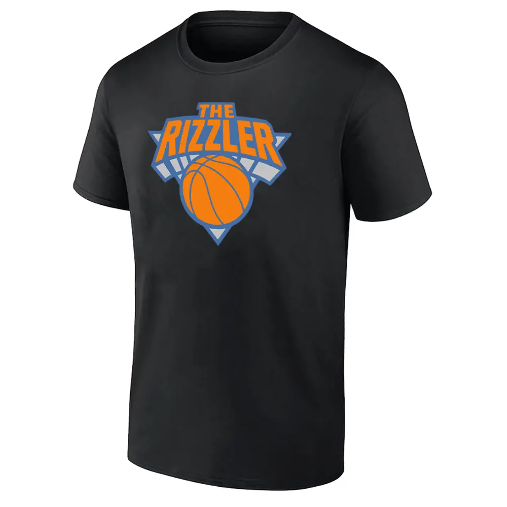 THE RIZZLER SHIRT Funny The Rizzler x New York Knicks Tee - 2025 NBA Playoffs Edition B THE RIZZLER SHIRT Funny The Rizzler x New York Knicks Tee 2025 NBA Playoffs Edition B