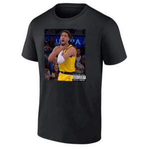 WHAT THE HELLY SHIRT Tyrese Haliburton's choke sign 2025 NBA Eastern Conference Finals Game 1 win Indiana Pacers B