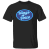 WINGS OF VOICE SHIRT Funny American Idol Logo B