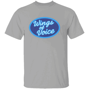 WINGS OF VOICE SHIRT Funny American Idol Logo G