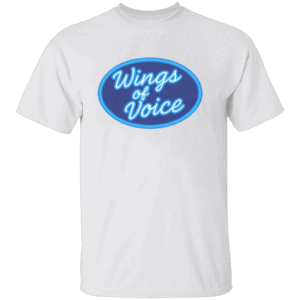 WINGS OF VOICE SHIRT Funny American Idol Logo W
