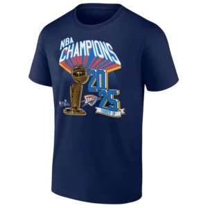 2025 NBA Finals Champions Battle Tested T Shirt Oklahoma City Thunder