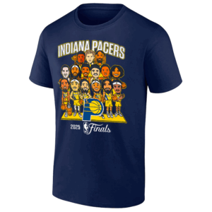 2025 NBA Finals Team T Shirt – Indiana Pacers Basketball Champions Tee N