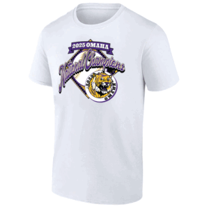 2025 OMAHA NATIONAL CHAMPIONS SHIRT 2025 NCAA Baseball Men's College World Series Champions LSU Tigers W