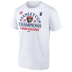2X STANLEY CUP CHAMPIONS SHIRT 2025 Stanley Cup Champions Florida Panthers