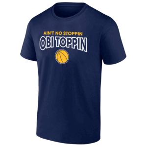 AIN’T NO STOPPIN OBI TOPPIN SHIRT Indiana Pacers 2025 NBA Finals Energy Edition