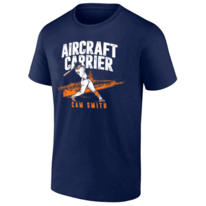 AIRCRAFT CARRIER SHIRT Cam Smith Breakout Season Houston Astros Rookie Phenom