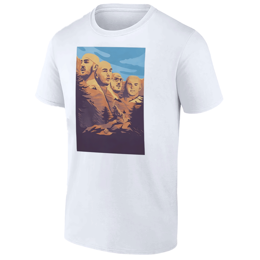 ALEX CARUSO MOUNT RUSHMORE SHIRT 2025 NBA Champions Parade Edition - Oklahoma City Thunder W ALEX CARUSO MOUNT RUSHMORE SHIRT 2025 NBA Champions Parade Edition Oklahoma City Thunder W