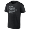 A'ja& Jewell& Chelsea& Jackie& Kiah Shirt Ampersand Stars 2025 Las Vegas Aces