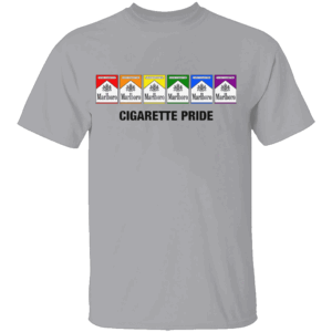 CIGARETTE PRIDE SHIRT Funny Marlboro Style LGBT Pride Month 2025 G