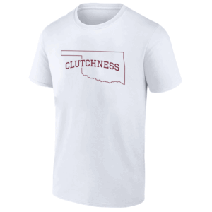 CLUTCHNESS T SHIRT Oklahoma Softball, WCWS 2025 Tee, Oklahoma Sooners W