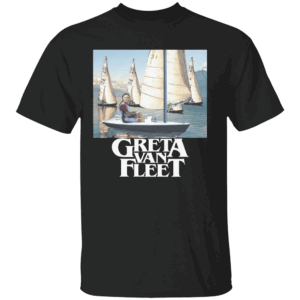 GRETA VAN FLEET SHIRT Greta Thunberg Mashup Tee Climate Rock Parody B