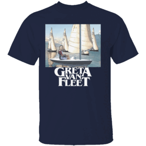 GRETA VAN FLEET SHIRT Greta Thunberg Mashup Tee Climate Rock Parody N