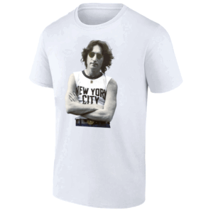 JOHN LENNON NYC SHIRT – Worn by Shai Gilgeous Alexander Game 2, NBA Finals 2025