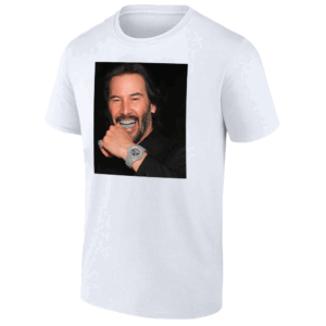 JOHNNY SILVERBANDZ ICED OUT SHIRT Diamond Grillz & Luxury Watch Flex Keanu Reeves Inspired Streetwear W