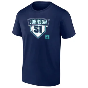 JOHNSON 51 SHIRT Randy Johnson National Baseball Hall Of Fame Seattle Mariners Tribute