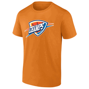 OKC CHAMPS LOGO SHIRT 2025 NBA Champions Oklahoma City Thunder O