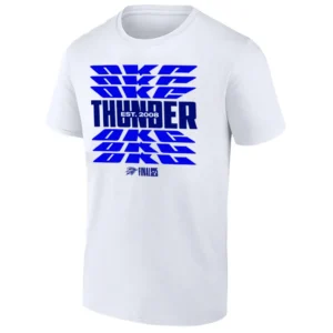 OKC THUNDER EST.2008 SHIRT 2025 NBA Finals Game 5 T Shirt Oklahoma City Thunder W