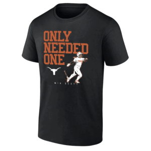 ONLY NEEDED ONE SHIRT Mia Scott 2025 NCAA Softball National Champions Texas Longhorns