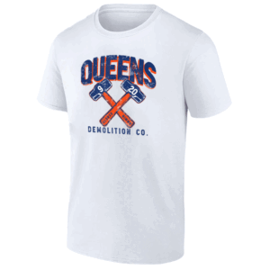 QUEEN DEMOLITION CO. SHIRT Pete Alonso & Brandon Nimmo New York Mets Power Duo W