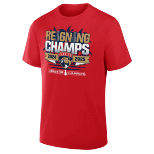 REIGNING CHAMPS SHIRT 2025 Stanley Cup Champions Florida Panthers