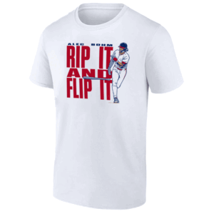 RIP IT AND FLIP IT SHIRT Alec Bohm Philadelphia Phillies W