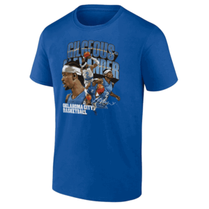 SGA COLLAGE SHIRT Shai Gilgeous Alexander 2025 NBA Finals Champions Oklahoma City Thunder R
