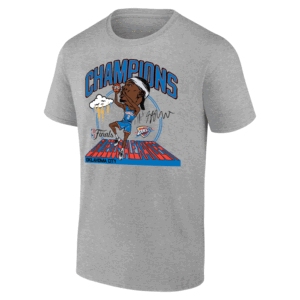 SGA THE CHAMPIONS SHIRT Shai Gilgeous Alexander 2025 NBA Finals Champions Oklahoma City Thunder g