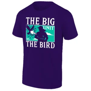 THE BIG UNIT VS THE BIRD SHIRT Randy Johnson Arizona Diamondbacks Viral Bird Pitch 2001