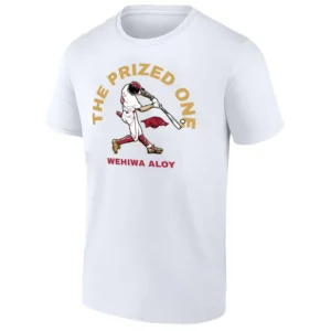 THE PRIZED ONE SHIRT Wehiwa Aloy 2025 Golden Spikes Award Tee Arkansas Razorbacks Baseball W