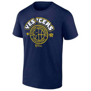 YES 'CER SHIRT 2025 Eastern Conference Champions Indiana Pacers N