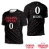 #0 KELSEY MITCHELL T SHIRT JERSEY Stranger Things x Indiana Fever Collaboration Tee – Basketball & Pop Culture Fusion