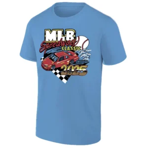 2025 MLB SPEEDWAY CLASSIC SHIRT Cincinnati Reds vs Atlanta Braves – Baseball Meets Motorsports Tee