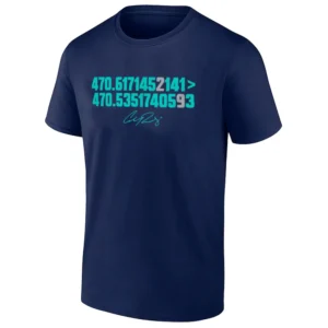 470.6171452141 SHIRT Cal Raleigh Tiebreaker Tee Seattle Mariners Home Run Derby Math Legend