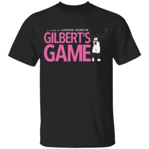A FILM BY AARON SORKIN – GILBERT'S GAME SHIRT Gilbert Arenas Parody Tee – NBA Legend Meets Movie Meme B