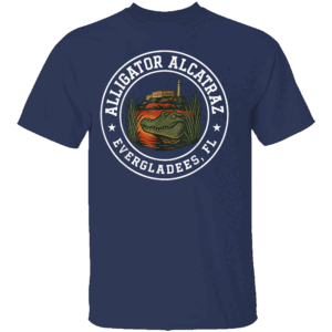 ALLIGATOR ALCATRAZ ESCAPEES SHIRT Swamp Break Parody Tee Florida Political Protest Satire Apparel N