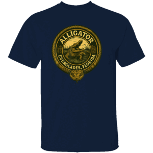 ALLIGATOR FLORIDA EVERGLADES SHIRT Alligator Alcatraz Funny Swamp Escape Tee Florida Gator Humor N