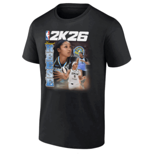 ANGEL REESE 2K26 COVER T SHIRT Chicago Sky Basketball Tee Future Icon Edition