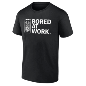 BORED AT WORK SHIRT Drew McIntyre WWE Tee Claymore Comeback Edition