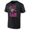 BRET HITMAN HART SHIRT Bret Hart Caricature WWE Tee