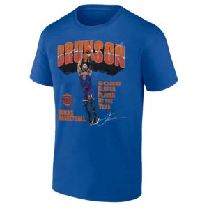 BRUNSON 2025 CLUTCH PLAYER OF THE YEAR SHIRT Jalen Brunson New York Knicks Tee Fourth Quarter Killer Edition