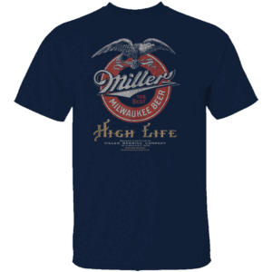 COORS CLASSIC MILLER HIGH LIFE SHIRT Vintage Beer Tee Retro Drinking Shirt for Beer Lovers N