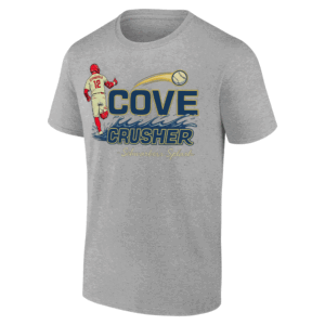COVE CRUSHER SHIRT Kyle Schwarber Home Run Tee Phillies McCovey Splash Moment Apparel G