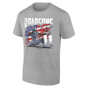 DALLAS AMERICAN FLAG SHIRT Micah Parsons Cowboys Patriotic NFL Tee G